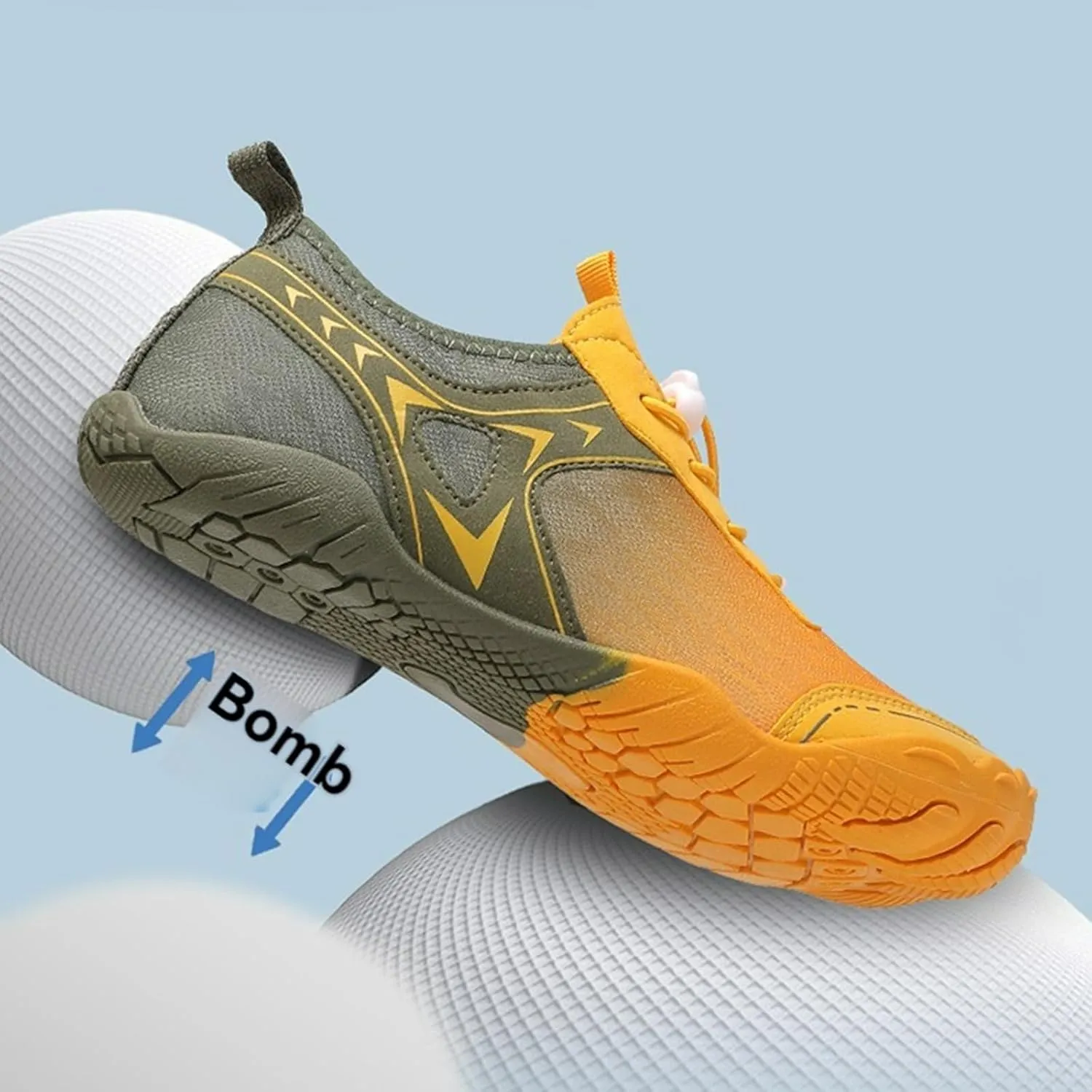Grounded Footwear for Women Men with Neuropathy Grounding Shoes Hiking Footwear Barefoot Womens Shoes Non-Slip Outdoor Unisex Water Pro Beach Shoe Wide Toe Box Sneakers, Diabetic Shoe, Quick-Dry