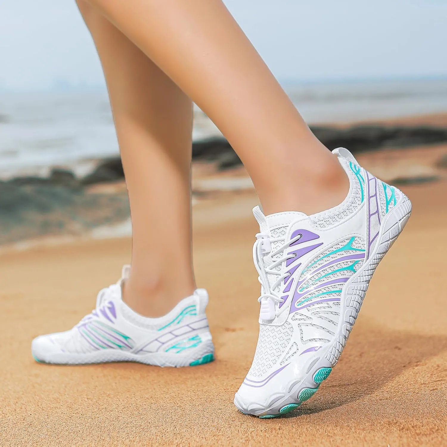Hike Barefoot Shoes for Men Women Breathable Athletic Zero Drop Trail Walking Shoes with Wide Toe Box ealthy & Non-Slip Barefoot Shoe Running Sneakers Unisex