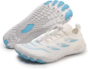 Hike Barefoot Water Shoes for Women Men Footwear Quick Dry Wide Toe Box Pro Beach Swim Athletic Sports Shoes Non-Slip Aqua Shoe Pool Hiking Walking Diving Surfing Breathable Hiking Footwear