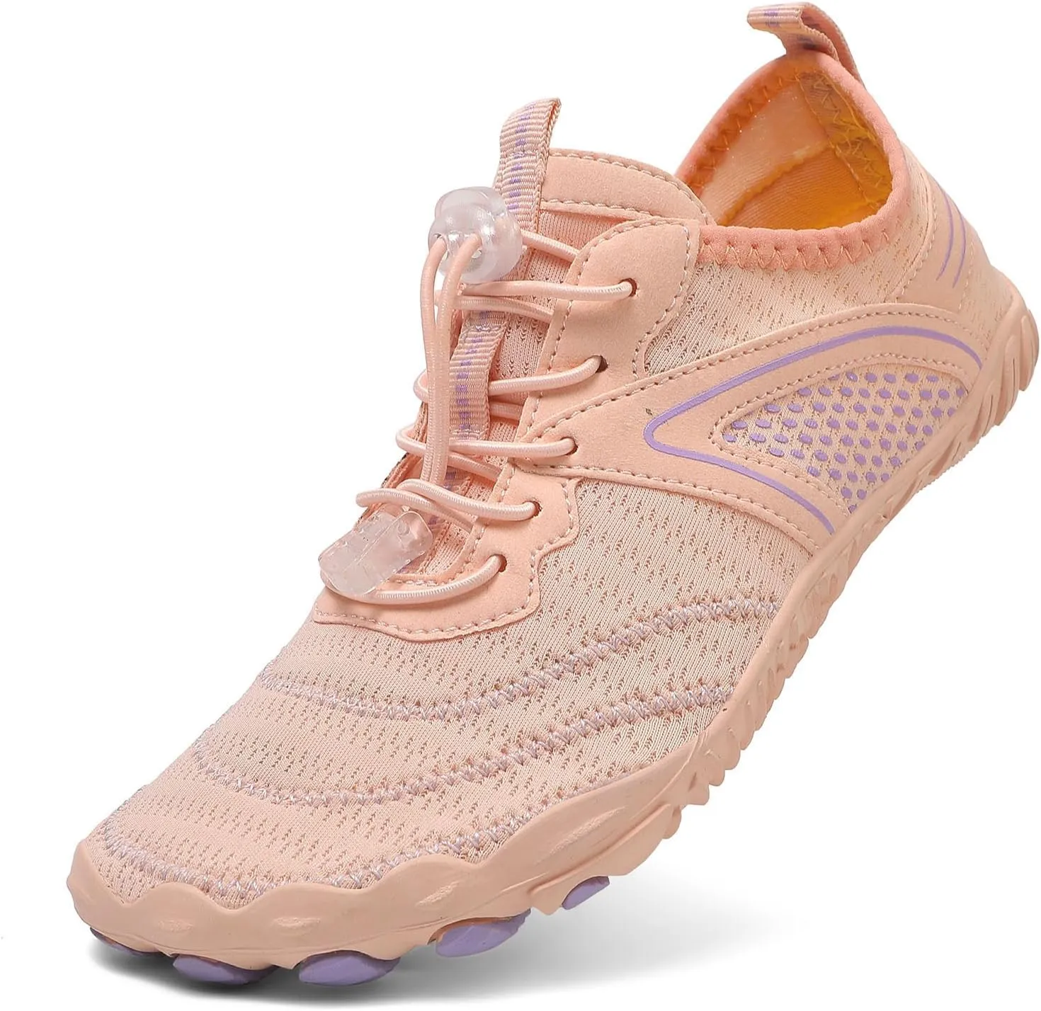 Hiking Barefoot Shoes Women Wide Toe Box Grounded Footwear for Women Healthy & Non-Slip Barefoot Shoes Breathable Zero Drop Shoe Comfortable Casual Sneakers Walking, Running, Pool Swim Shoe Quick Dry