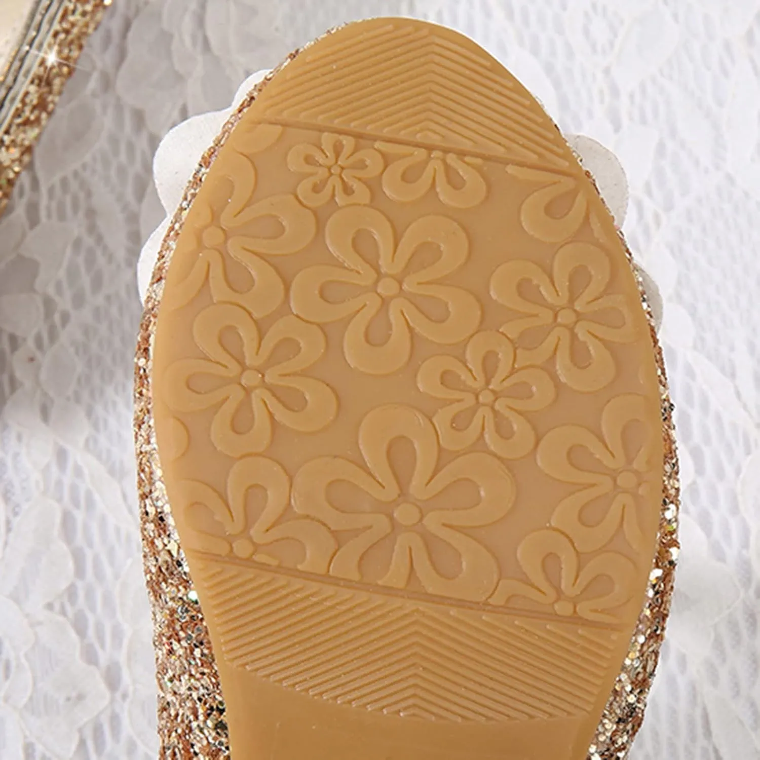 Kids Little Girls Dress Pumps Glitter Sequins Low Heels Mary Jane Party Dance Shoes Dress Shoes Toddler Girl