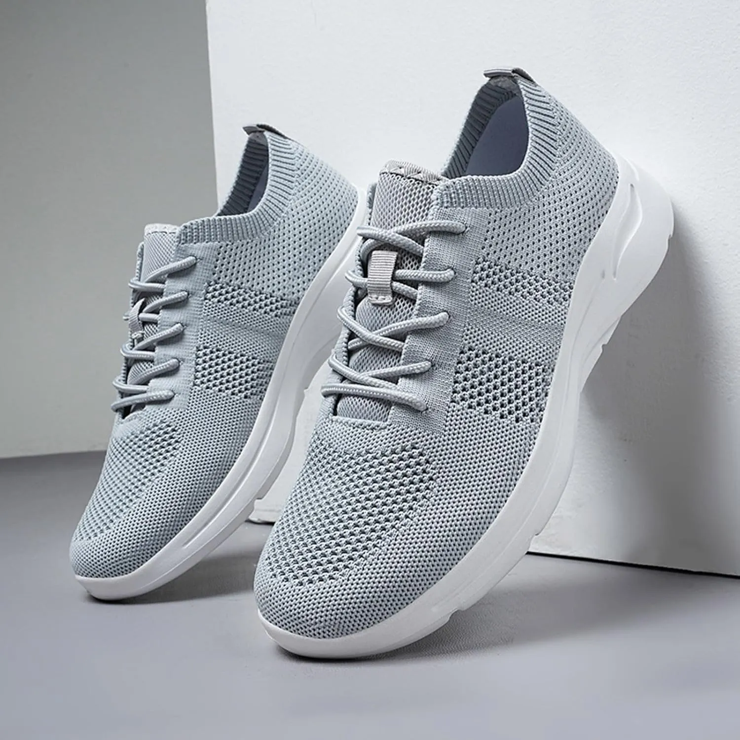 Lightweight Non Slip Sneakers for Men Slip On Lightweight Breathable Fashion Sneaker Lightweight Barefoot Shoes