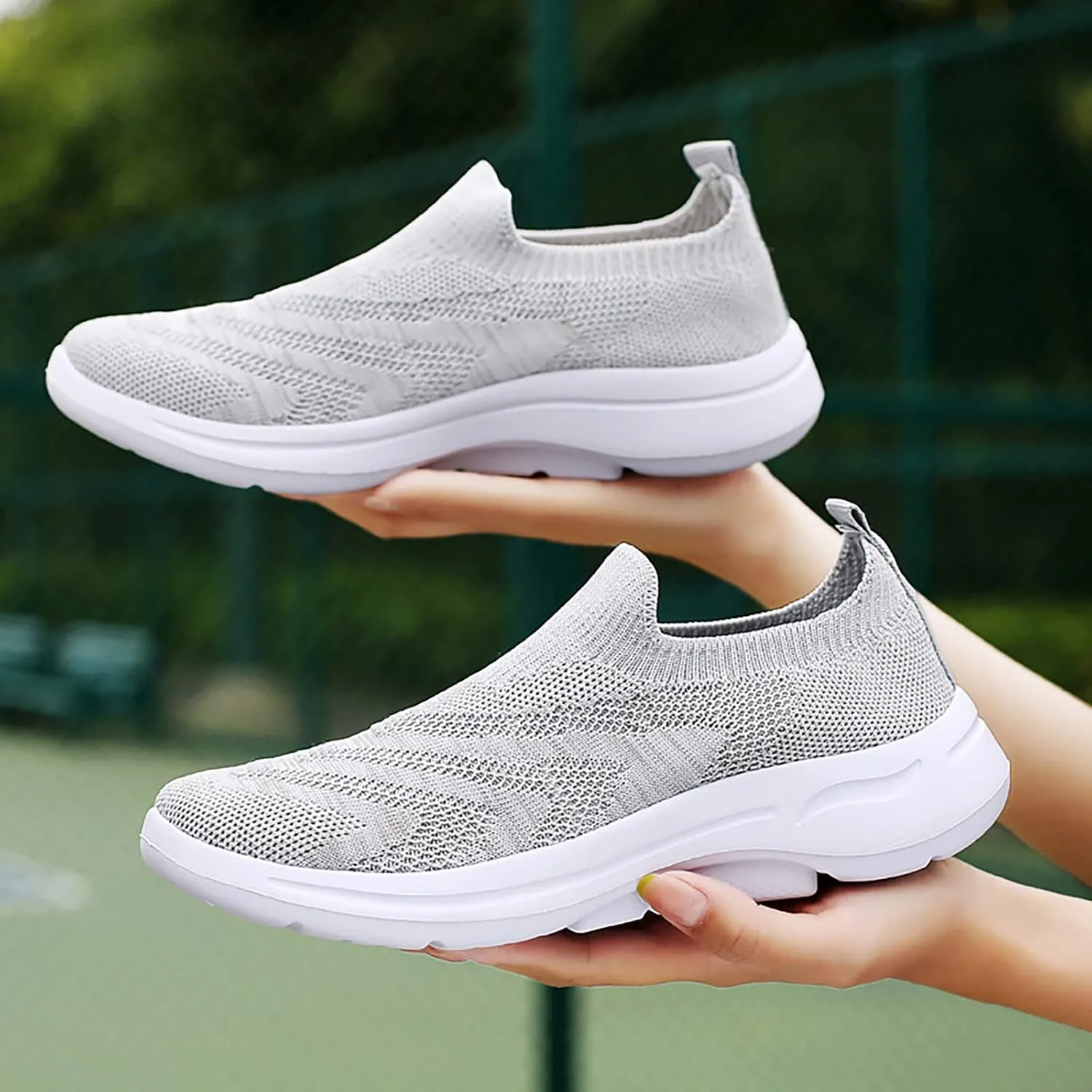 Lightweight Sneakers for Women Size 8 Wide Tenis Antideslizante para Mujer De Trabajo Wide Width Workout Shoes for Women Wedge Heel Sneakers for Women Womens Shoes Casual Slip Ons Mules