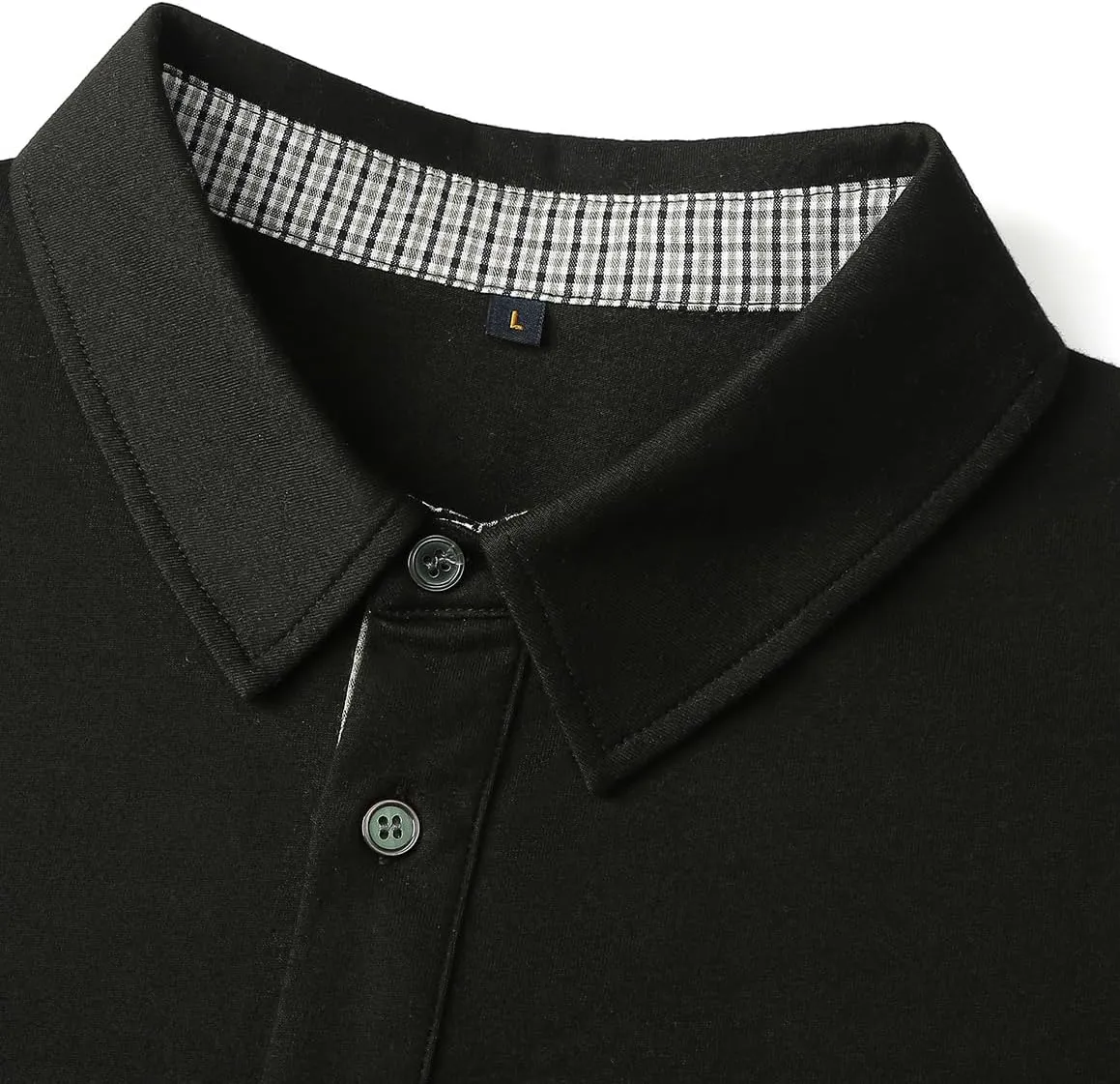 LIUPMWE Mens Polo Shirts Short Sleeve Shirts for Men Casual Cotton Collared T Shirt Golf Shirts Stylish Tops