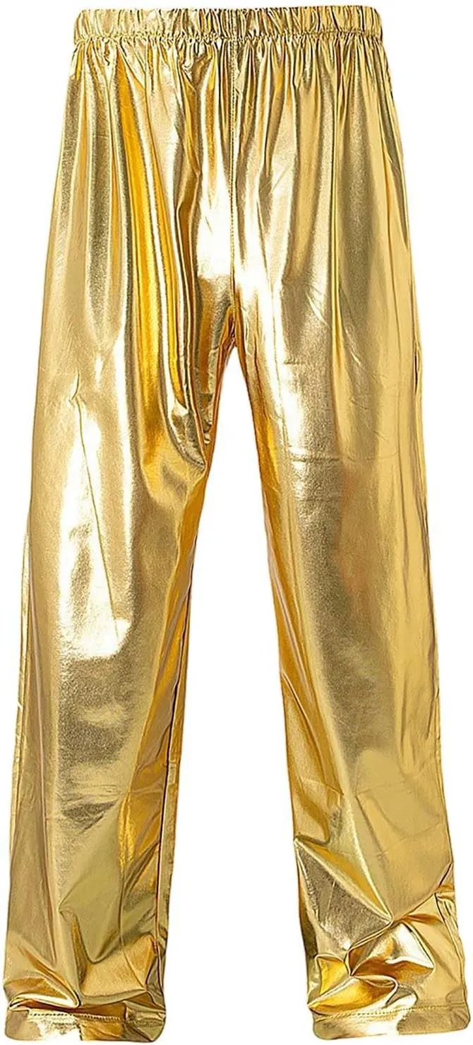 Mardi Gras Pants for Men Relaxed Fit Stretch Waist Reflective Pants Lightweight Comfy Casual Atheltic Joggers Streetwear