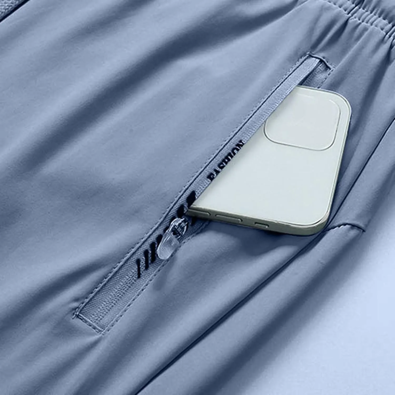 Mens Athletic Pants Relaxed Fit Stretch Waist Straight Leg Joggers Casual Plus Size Lightweight Hiking Jogging Trousers