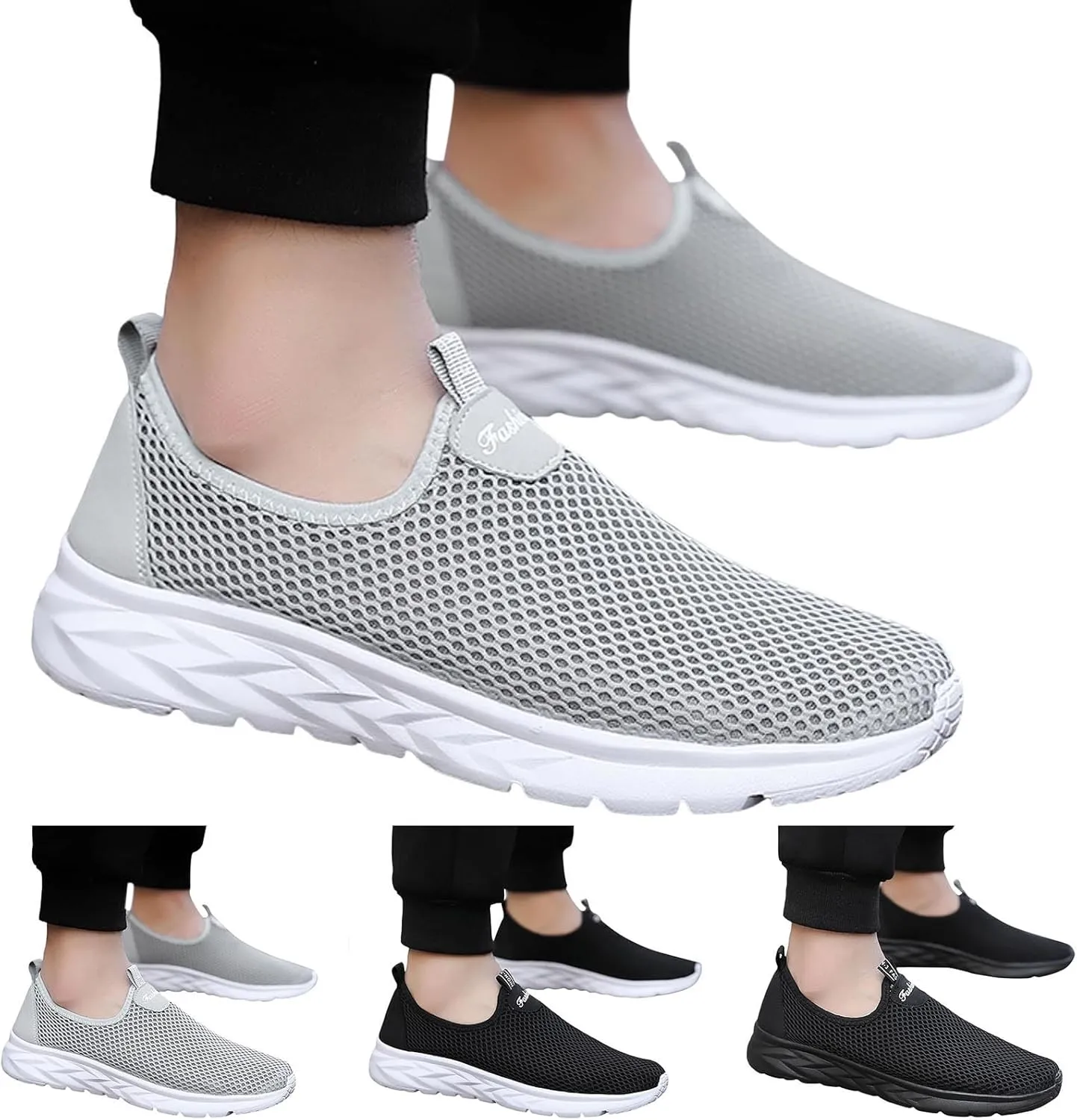 Mens Athletic Shoes Men's Fashion Sneakers Slip on Shoe for Men Shoe for Men Athletic Gym Sport Sneaker