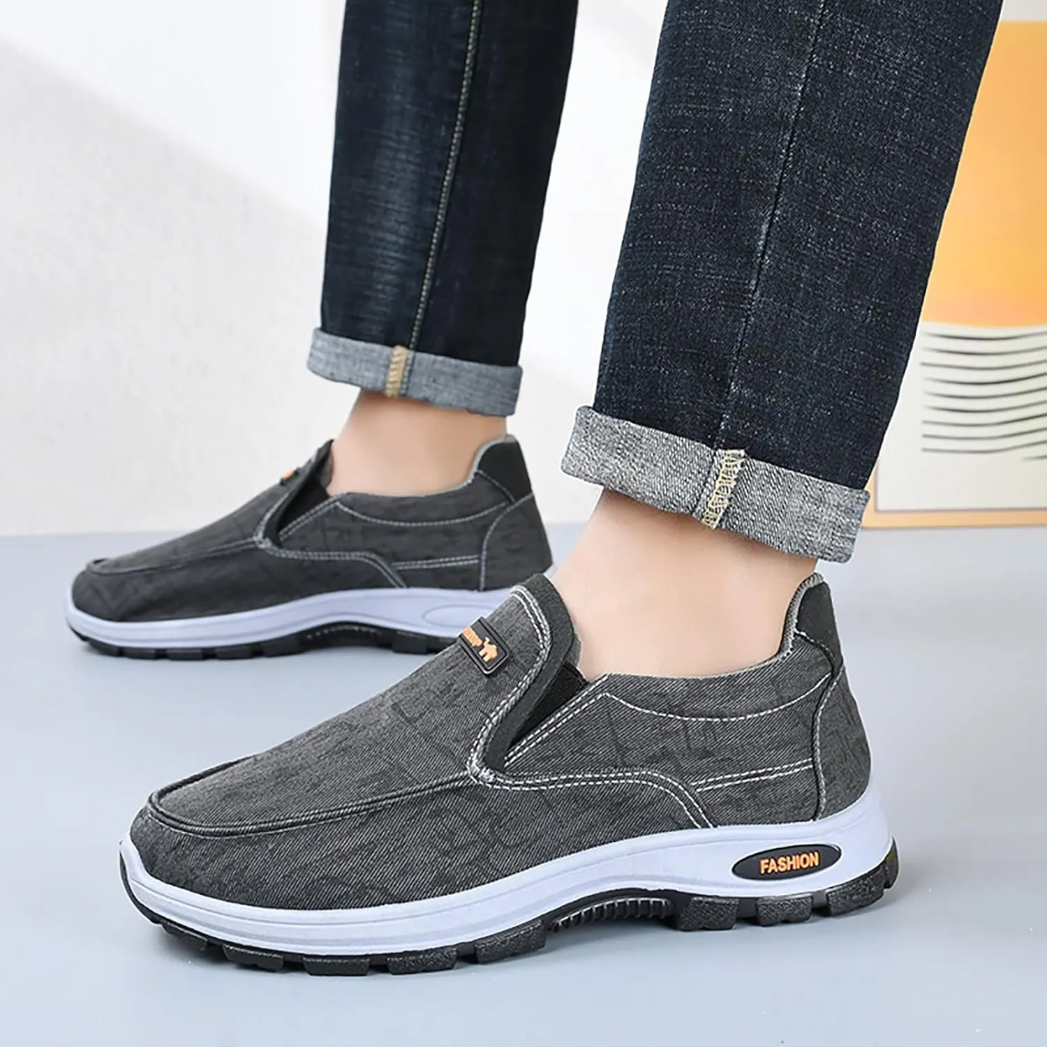 Mens Athletic Shoes Mens Tennis Shoes Tennis Shoe for Men Slip on Shoe for Men Athletic Gym Mesh Sneaker