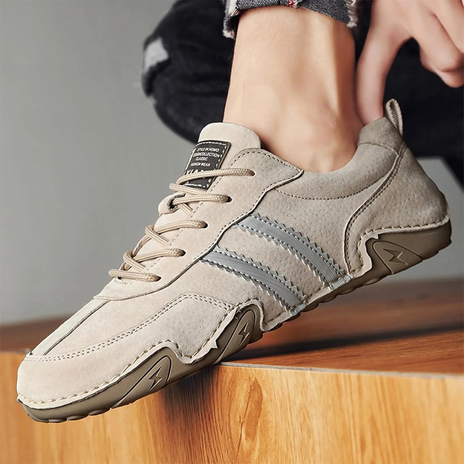 Men's Breathable Barefoot Shoes Lightweight Sport Gym Jogging Walking Sneaker Outdoor Non Slip Jogging Sneakers
