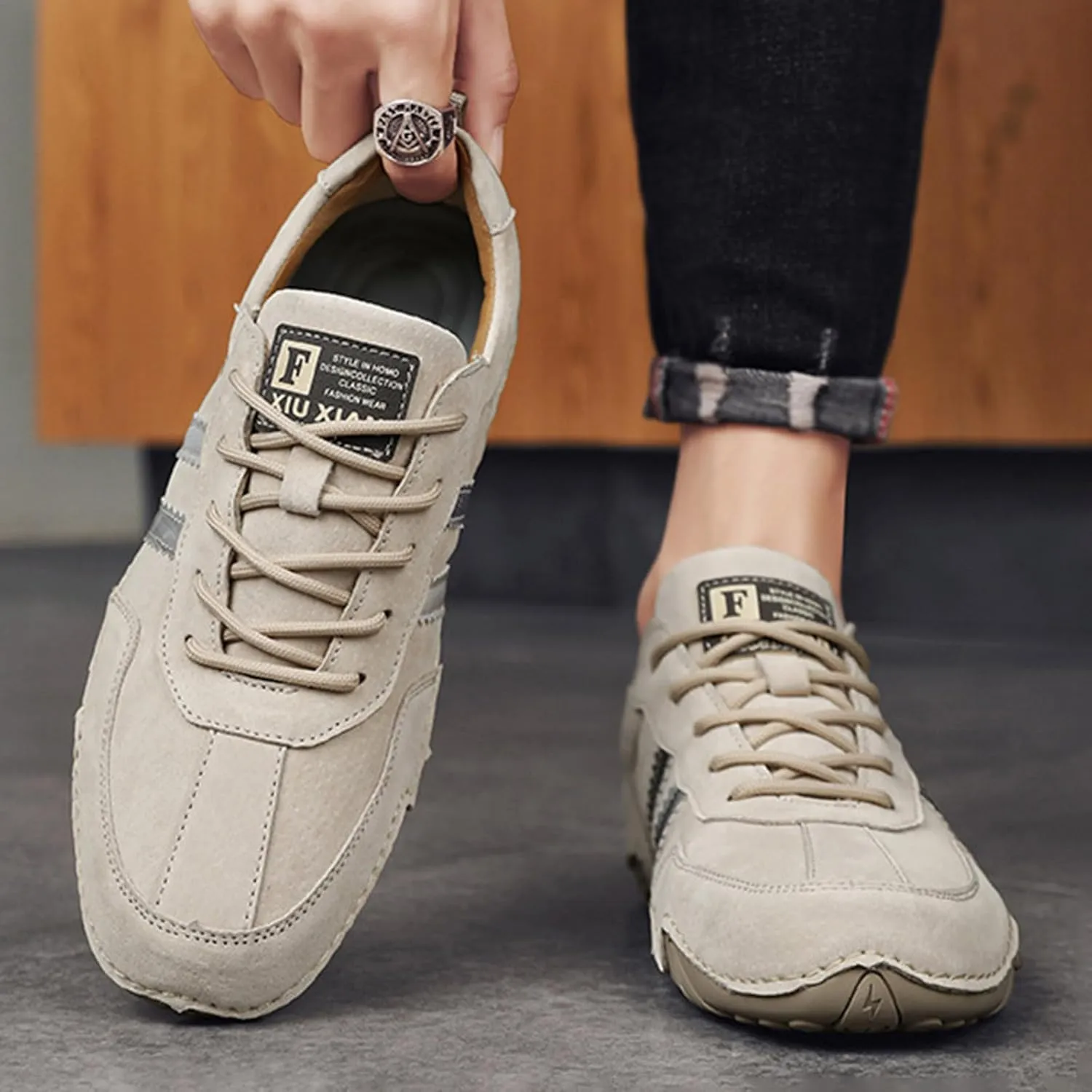 Men's Breathable Barefoot Shoes Lightweight Sport Gym Jogging Walking Sneaker Outdoor Non Slip Jogging Sneakers