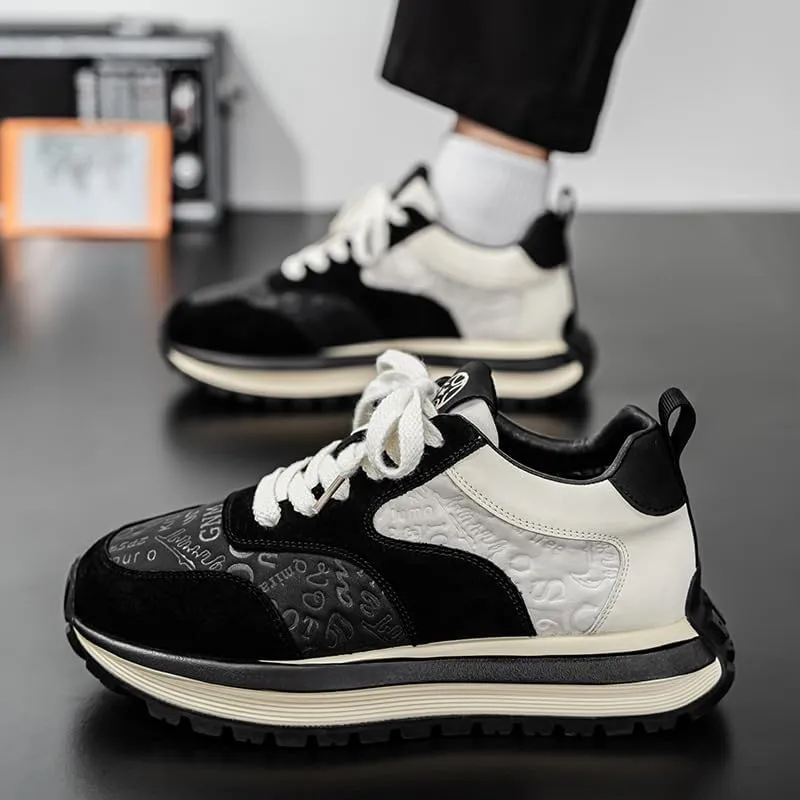 Men's Casual Breathable Sports Shoes are Fashionable, Thick-Soled, Anti-Slip and wear-Resistant, Suitable for Daily Outdoor wear