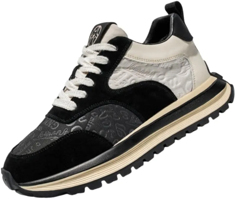 Men's Casual Breathable Sports Shoes are Fashionable, Thick-Soled, Anti-Slip and wear-Resistant, Suitable for Daily Outdoor wear