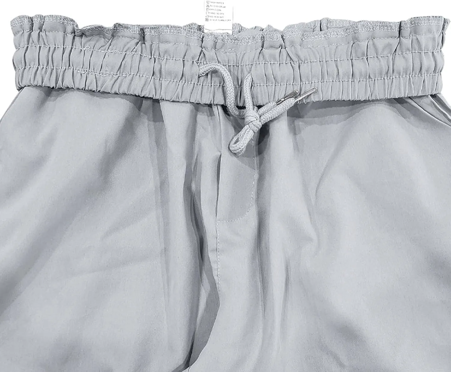 Mens Casual Pants Elastic Waist Relaxed Fit Drawstring Sweatpants Lightweight Comfy Jogging Atheltic Pants Baggy Lounge Pants