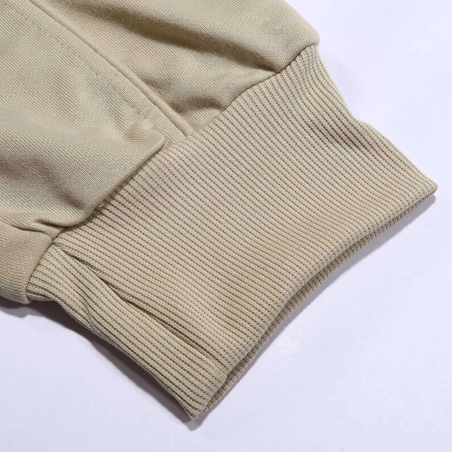 Mens Casual Pants Elastic Waist Relaxed Fit Stretch Sweatpants Big and Tall Baggy Outdoor Workout Athletic Pants with Pockets