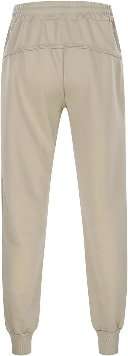 Mens Casual Pants Elastic Waist Relaxed Fit Stretch Sweatpants Big and Tall Baggy Outdoor Workout Athletic Pants with Pockets