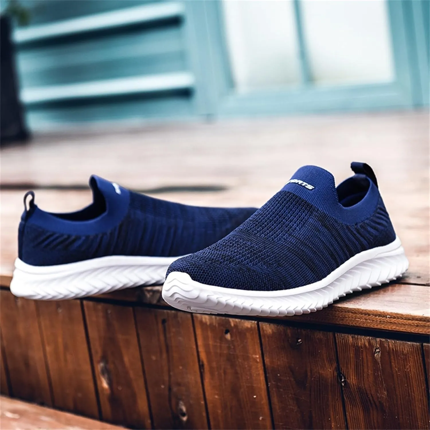 Men's Comfortable Diabetic Shoes Breathable Casual Comfortable Walking Sneaker Convenient Elderly Slip On Shoes