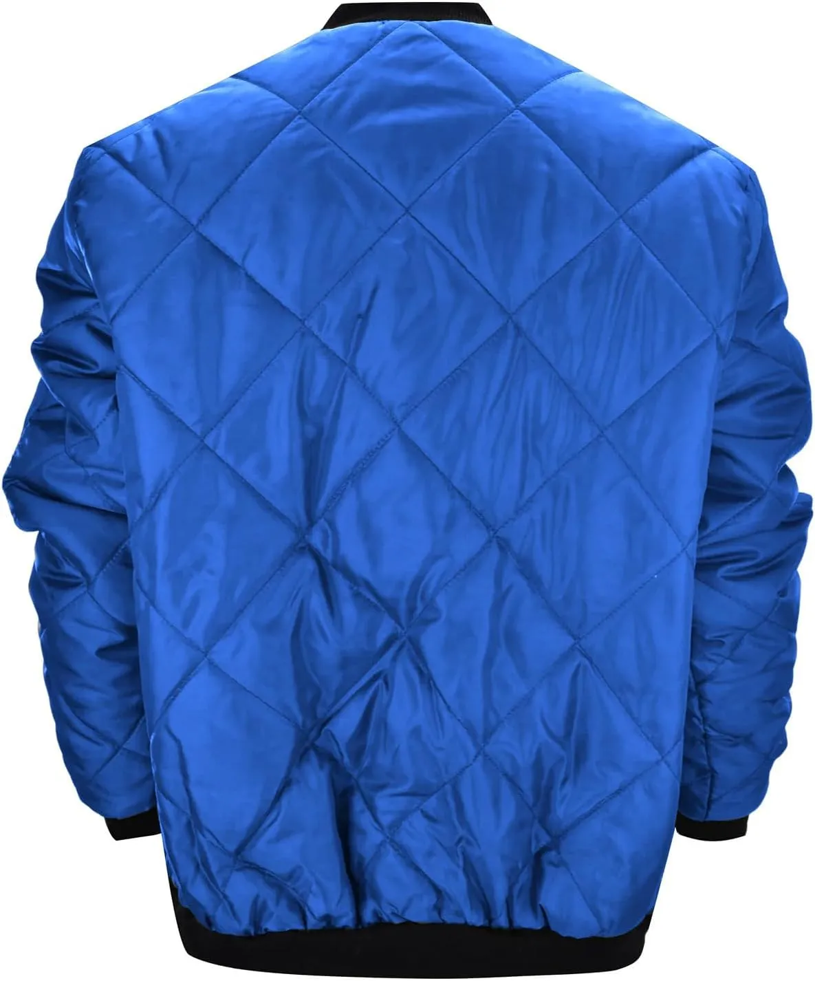 Men's Diamond Quilted Puffer Down Jacket Packable Lightweight Water Resistant Insulated Puffy Coat for Business Travel
