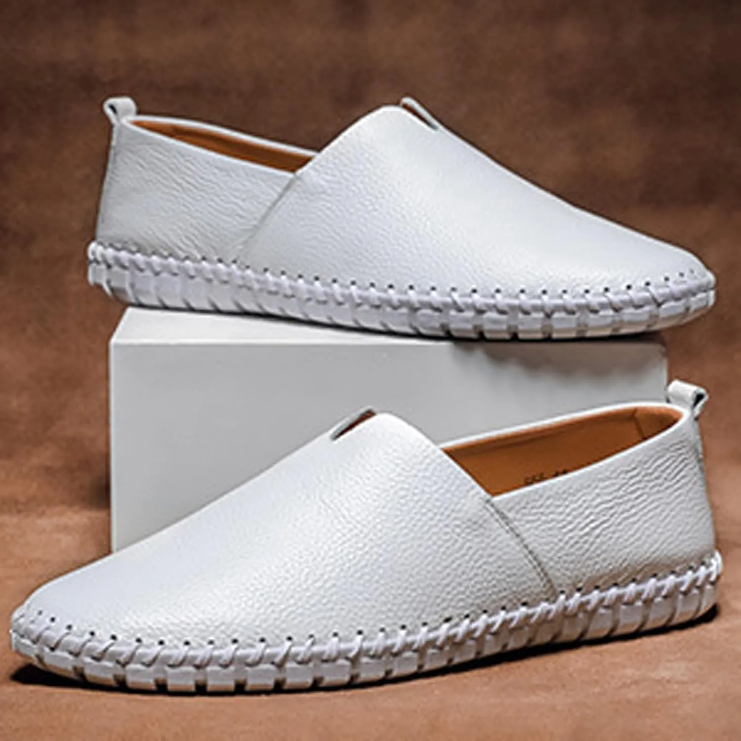 Mens Driving Loafers Casual Shoes Slip On Lightweight Breathable Shoe Lightweight Hiking Workout Footwear Dressy Outfits