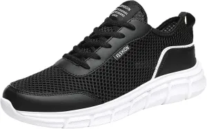 Men's Fashion Sneakers Men's Casual Dress Shoes Sneakers Classic Casual Walking Shoes Weight Lifting for Men Comfortable Walking Tennis White Leather Shoe