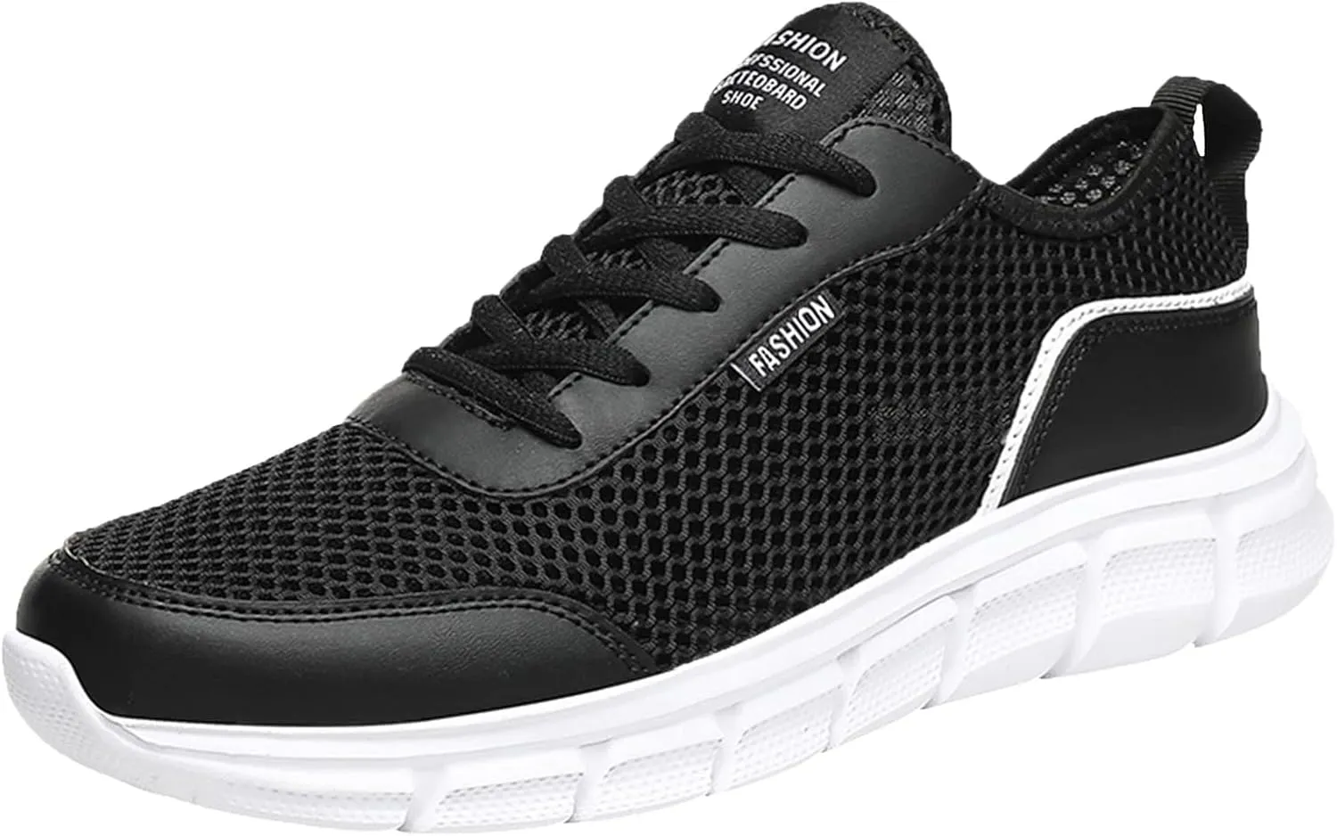 Men's Fashion Sneakers Men's Casual Dress Shoes Sneakers Classic Casual Walking Shoes Weight Lifting for Men Comfortable Walking Tennis White Leather Shoe