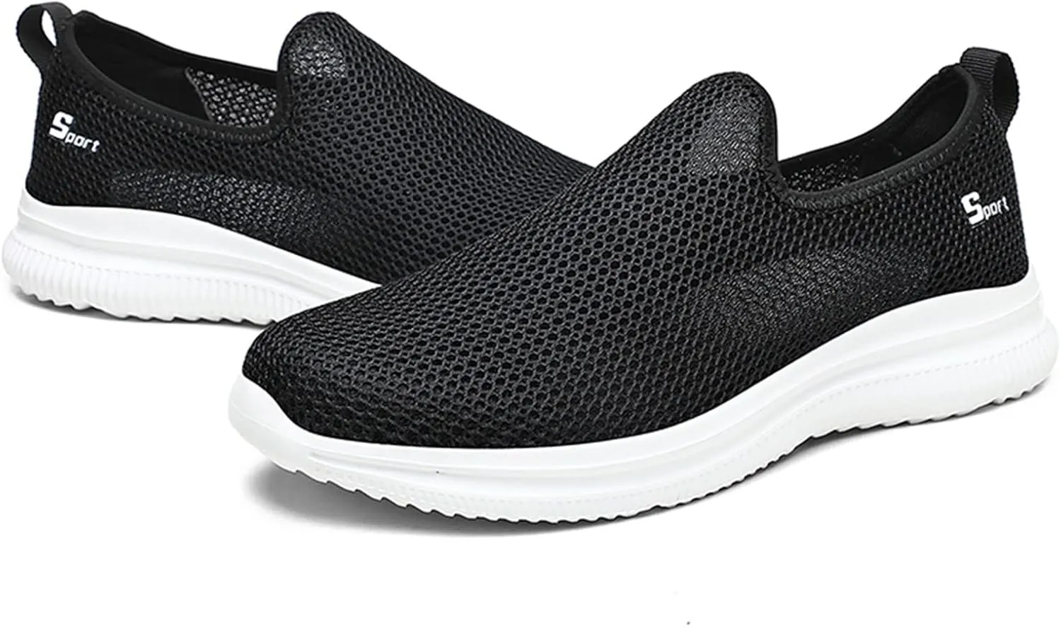 Men's Fashion Sneakers Mens Slip on Shoes Tennis Shoe for Men Shoe for Men Mesh Athletic Gym Sneaker