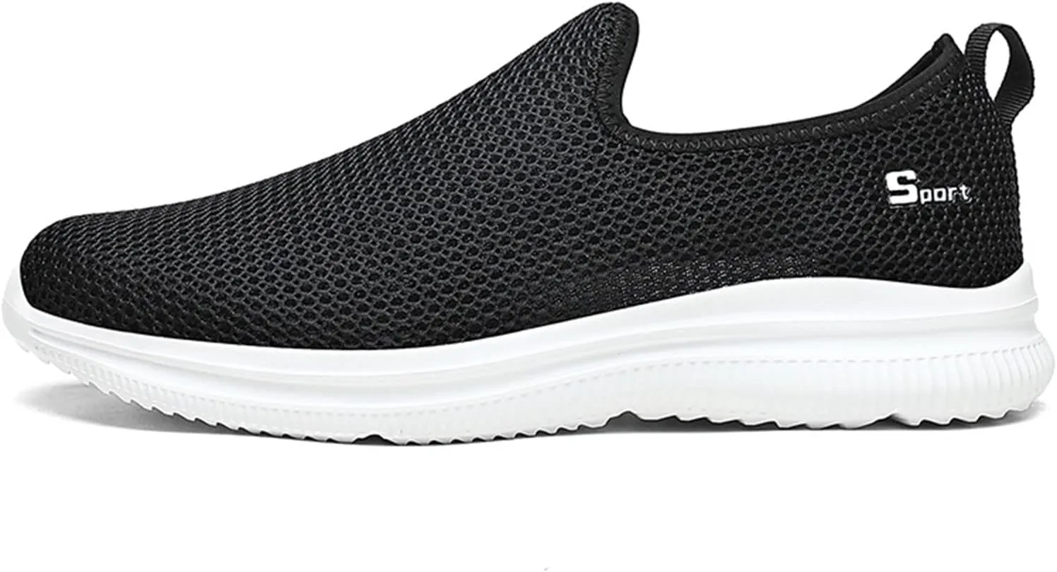 Men's Fashion Sneakers Mens Slip on Shoes Tennis Shoe for Men Shoe for Men Mesh Athletic Gym Sneaker