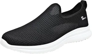 Men's Fashion Sneakers Mens Slip on Shoes Tennis Shoe for Men Shoe for Men Mesh Athletic Gym Sneaker