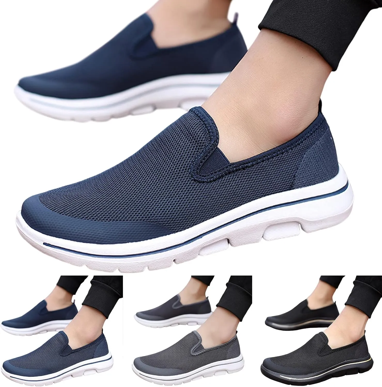 Men's Fashion Sneakers Mens Tennis Shoes Tennis Shoe for Men Shoe for Men Comfortable Mesh Sneaker