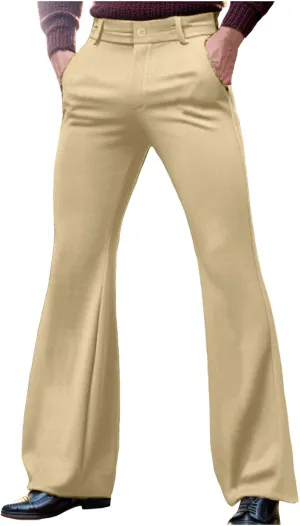 Men's Jogging Pants Casual Solid Color Jogger Loungewear Sweatpant Stretch Waistband Combat Cargo Pant