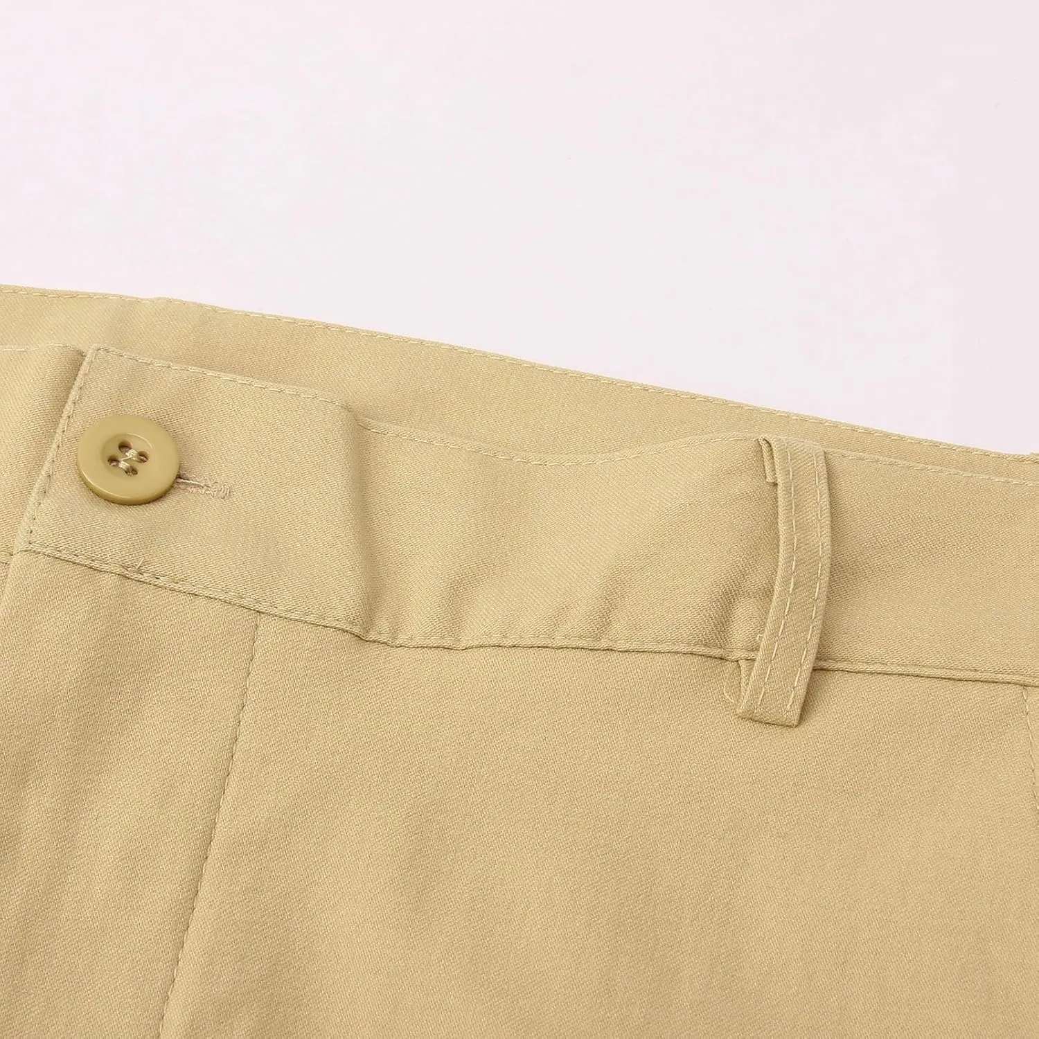 Men's Jogging Pants Casual Solid Color Jogger Loungewear Sweatpant Stretch Waistband Combat Cargo Pant