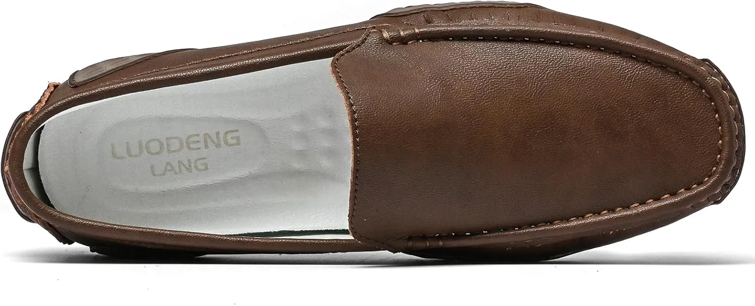 Men's Loafers Casual Shoes Slip On Driving Loafers Penny Loafers with Rubber Sole Soft Light-Weight Flats Boat Free Shoes??