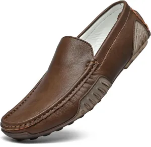 Men's Loafers Casual Shoes Slip On Driving Loafers Penny Loafers with Rubber Sole Soft Light-Weight Flats Boat Free Shoes??