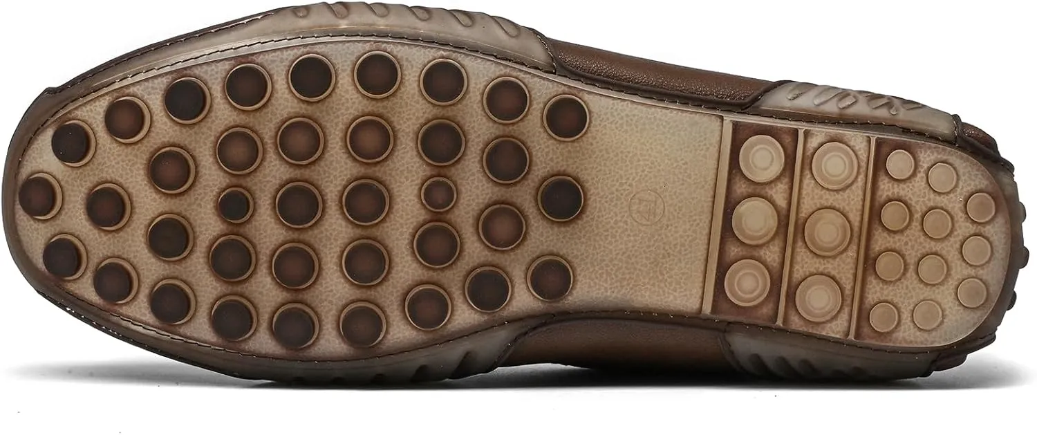 Men's Loafers Casual Shoes Slip On Driving Loafers Penny Loafers with Rubber Sole Soft Light-Weight Flats Boat Free Shoes??