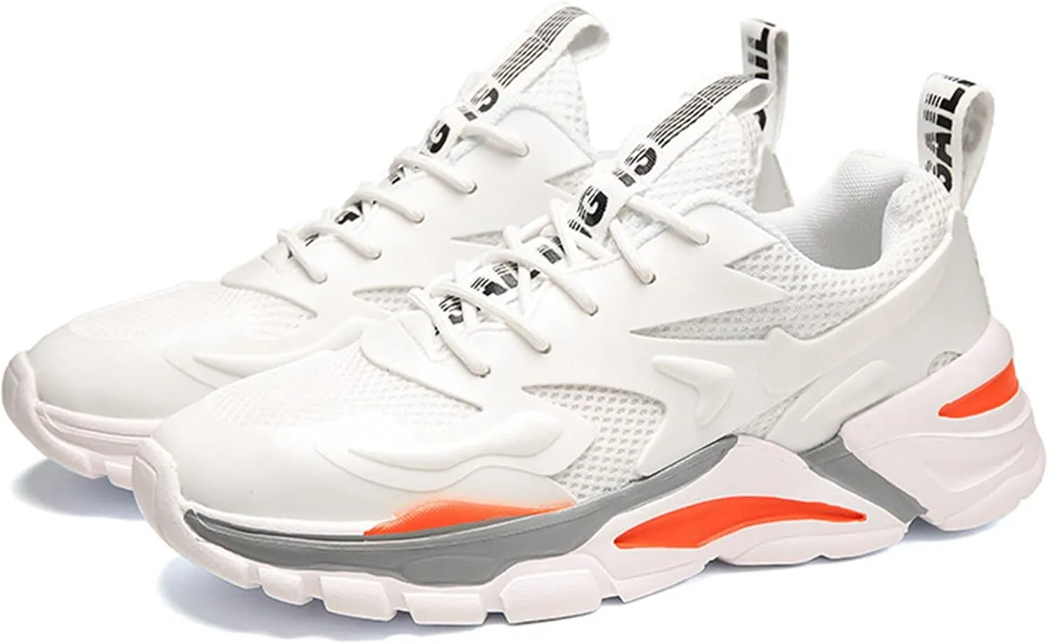Mens Running Shoes Lightweight Breathable Walking Shoes Non Slip Sport Fitness Gym Jogging Sneaker