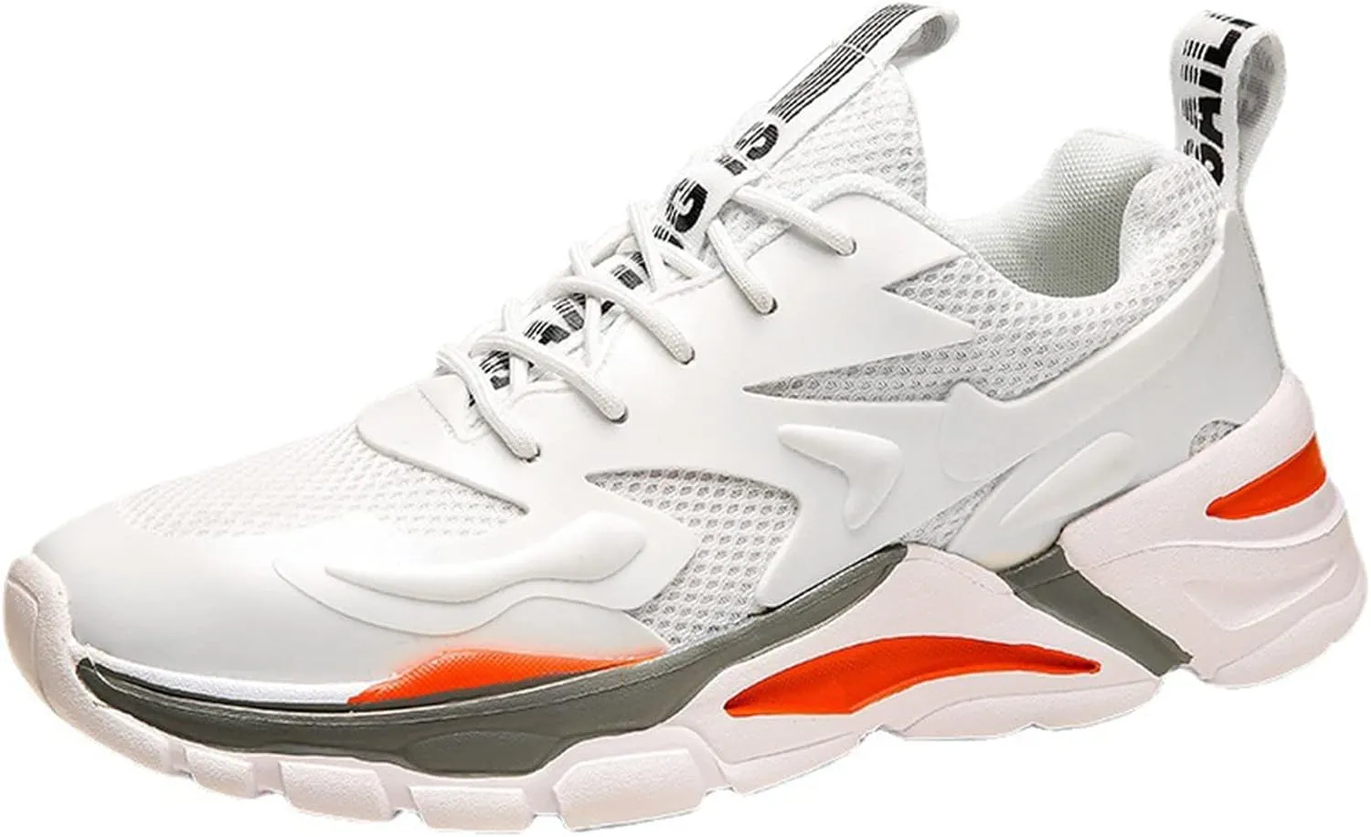 Mens Running Shoes Lightweight Breathable Walking Shoes Non Slip Sport Fitness Gym Jogging Sneaker