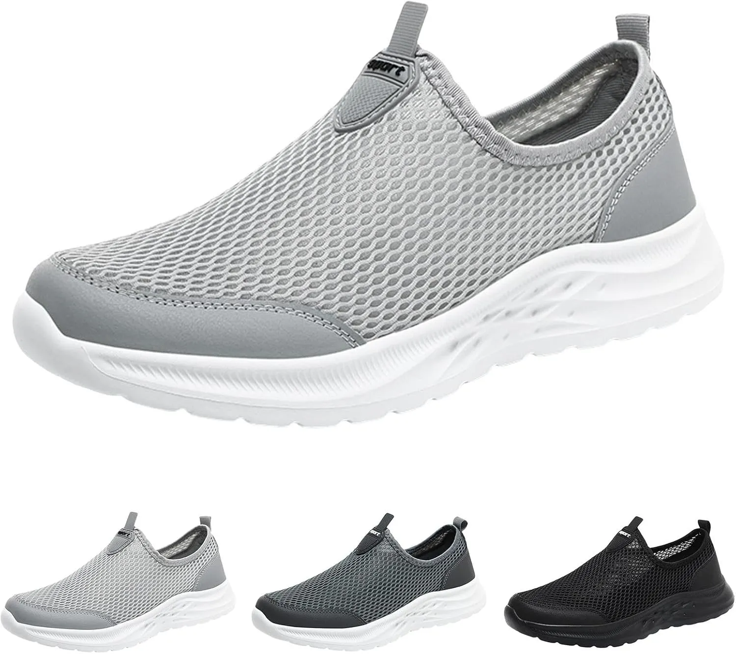 Men's Shoes Mens Slip on Shoes Sneaker for Men Walking Shoe for Men Lightweight Everyday and Travel Sneaker