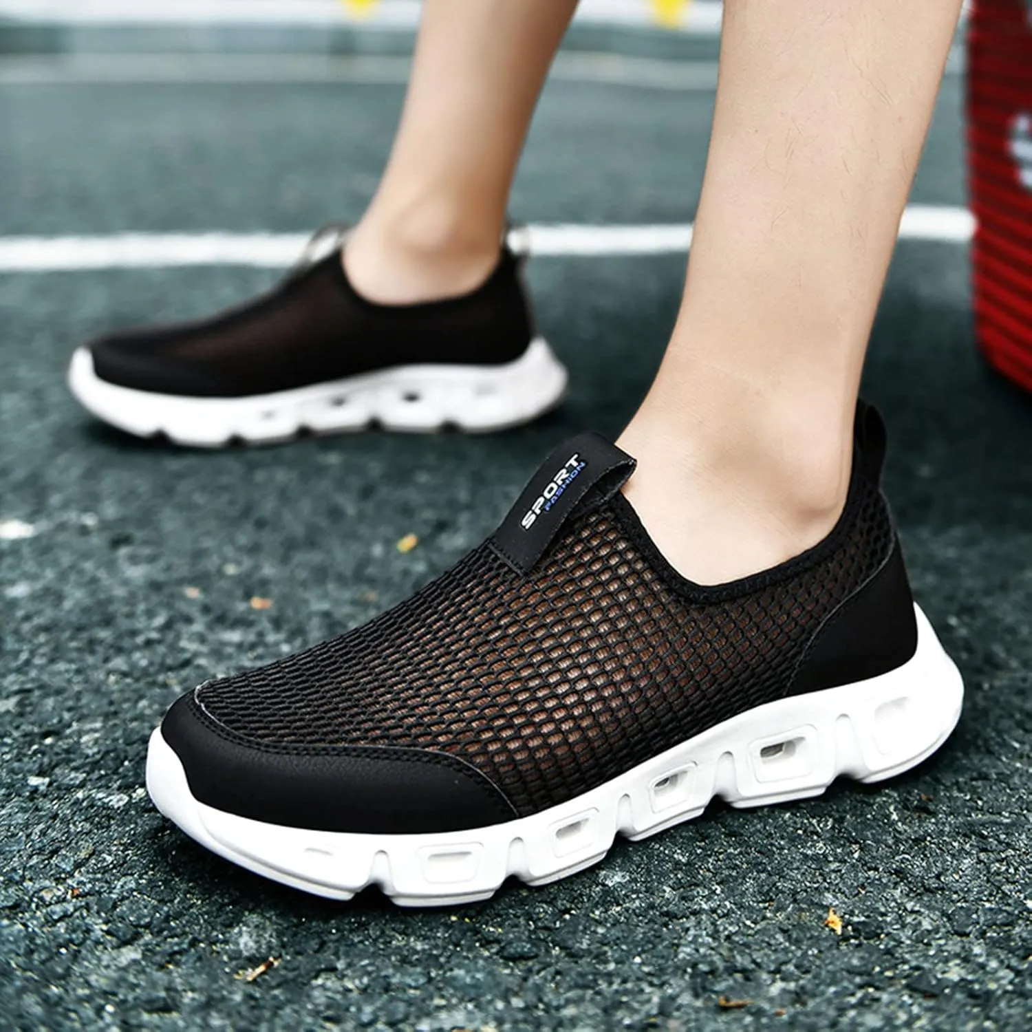Mens Slip on Shoes Men's Sneakers Shoe for Men Tennis Shoe for Men Running Trail Comfortable Sneaker