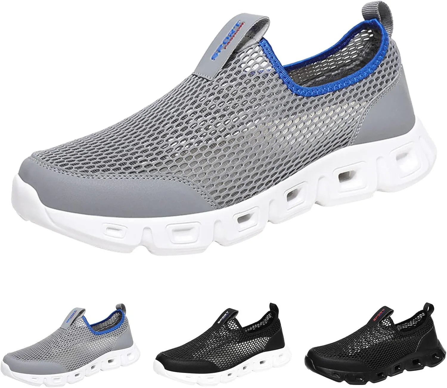 Mens Slip on Shoes Men's Sneakers Shoe for Men Tennis Shoe for Men Running Trail Comfortable Sneaker
