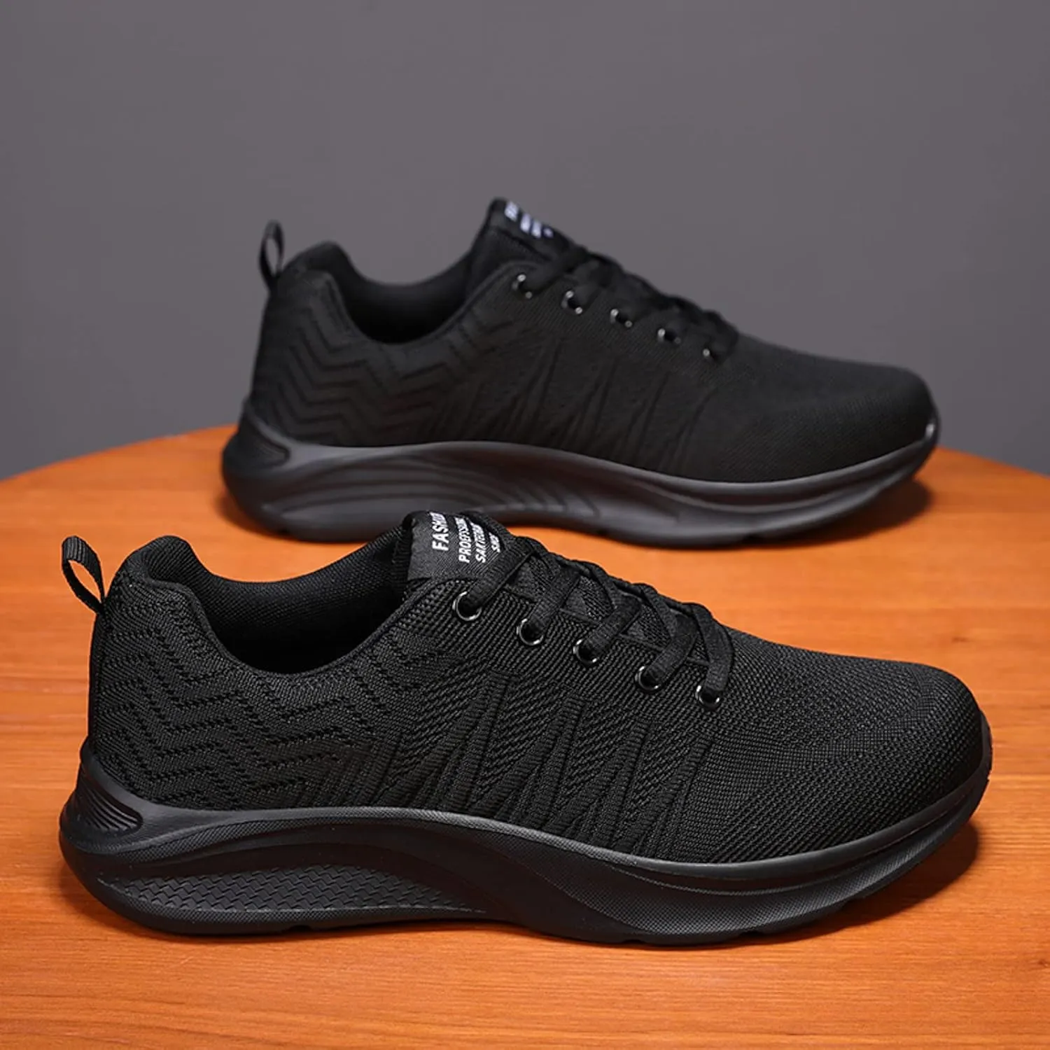 Mens Slip on Sneakers Non Slip Work Shoes for Men Men's Comfortable Walking Shoes Tennis Comfortable Tennis Men Sneaker Lightweight Breathable Mesh Slide Shoe on White Sneaker