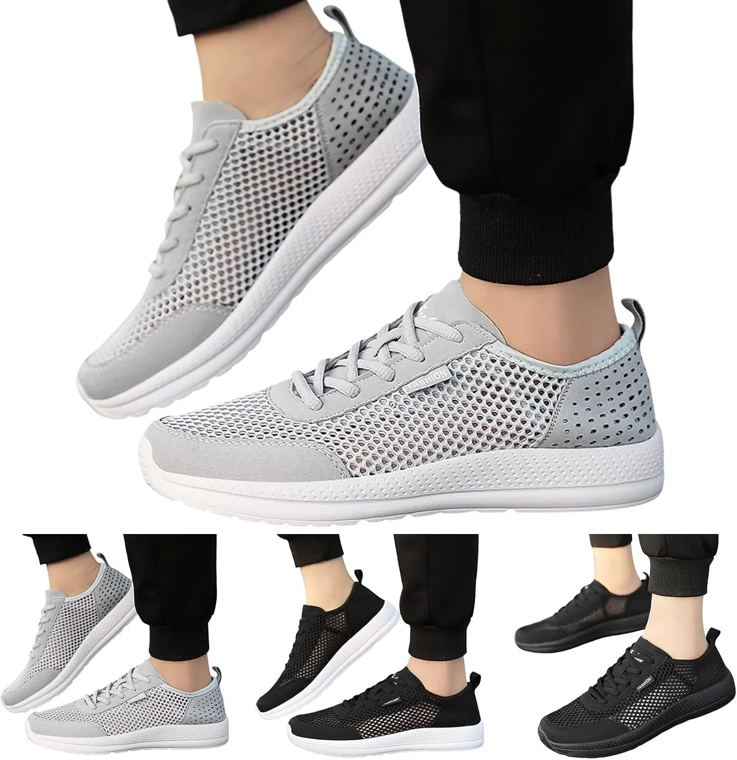 Men's Sneakers Men's Fashion Sneakers Slip on Shoe for Men Walking Shoe for Men Athletic Gym Comfortable Sneaker