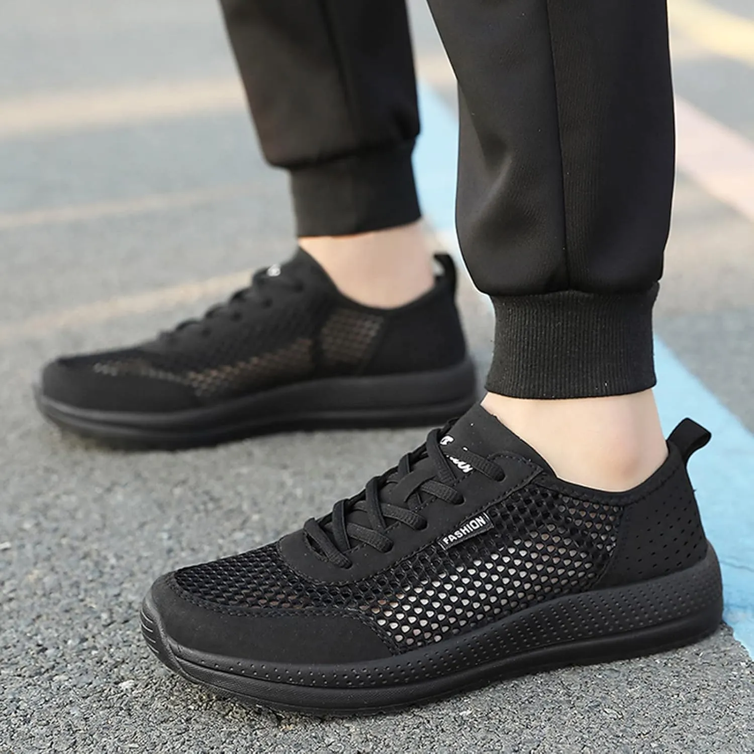 Men's Sneakers Men's Fashion Sneakers Slip on Shoe for Men Walking Shoe for Men Athletic Gym Comfortable Sneaker