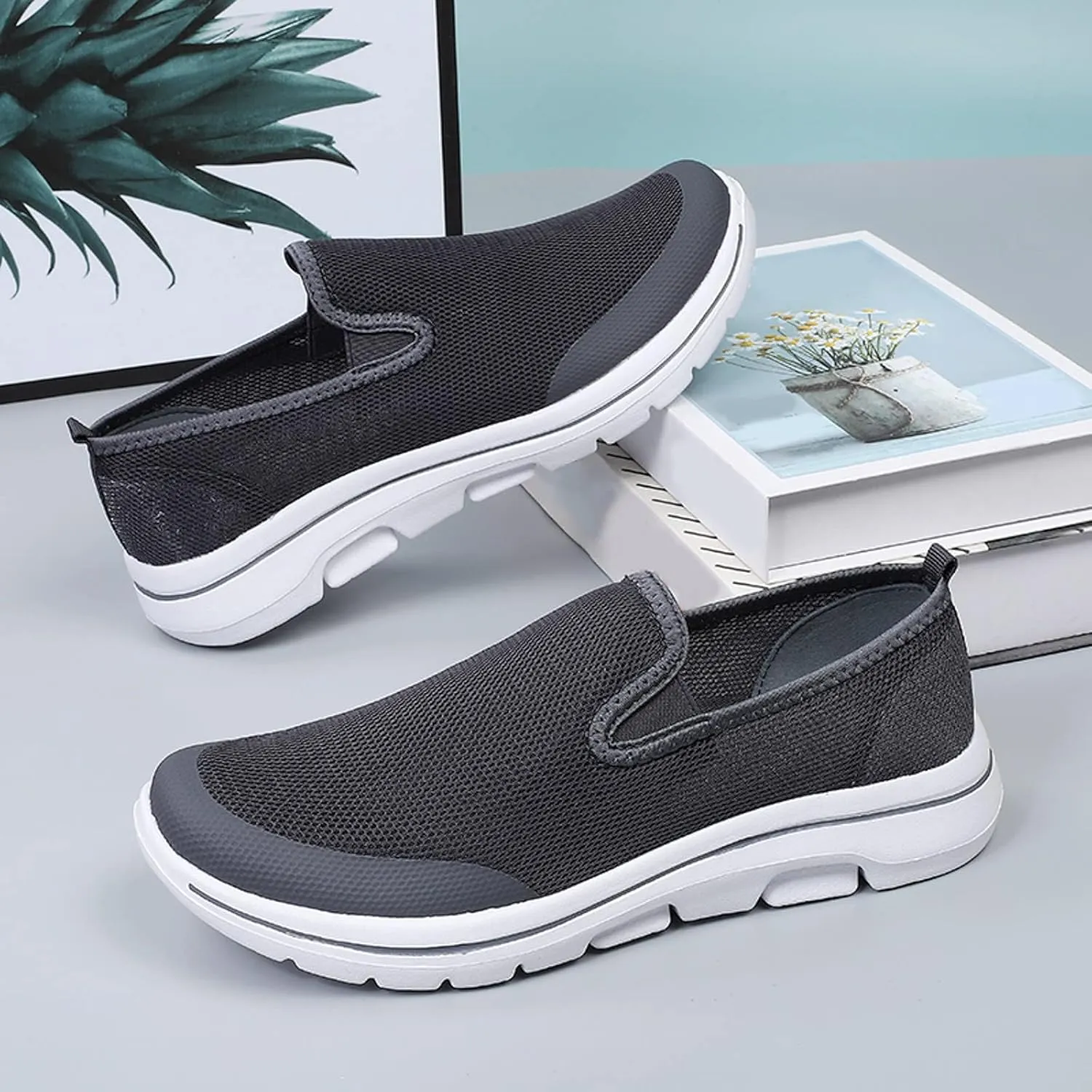 Men's Sneakers Men's Shoes Sneaker for Men Tennis Shoe for Men Breathable Running Trail Sneaker