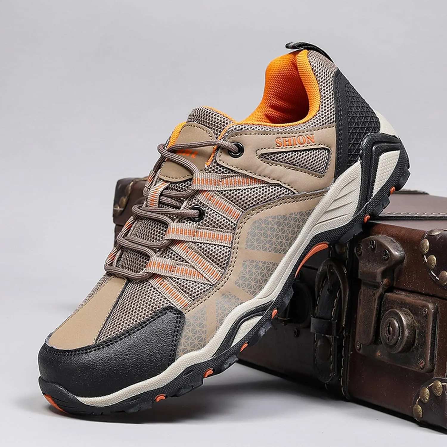 Men's Stylish Orthopedic Sneakers Breathable Casual Comfortable Walking Sneaker Lightweight Work Shoes for Men
