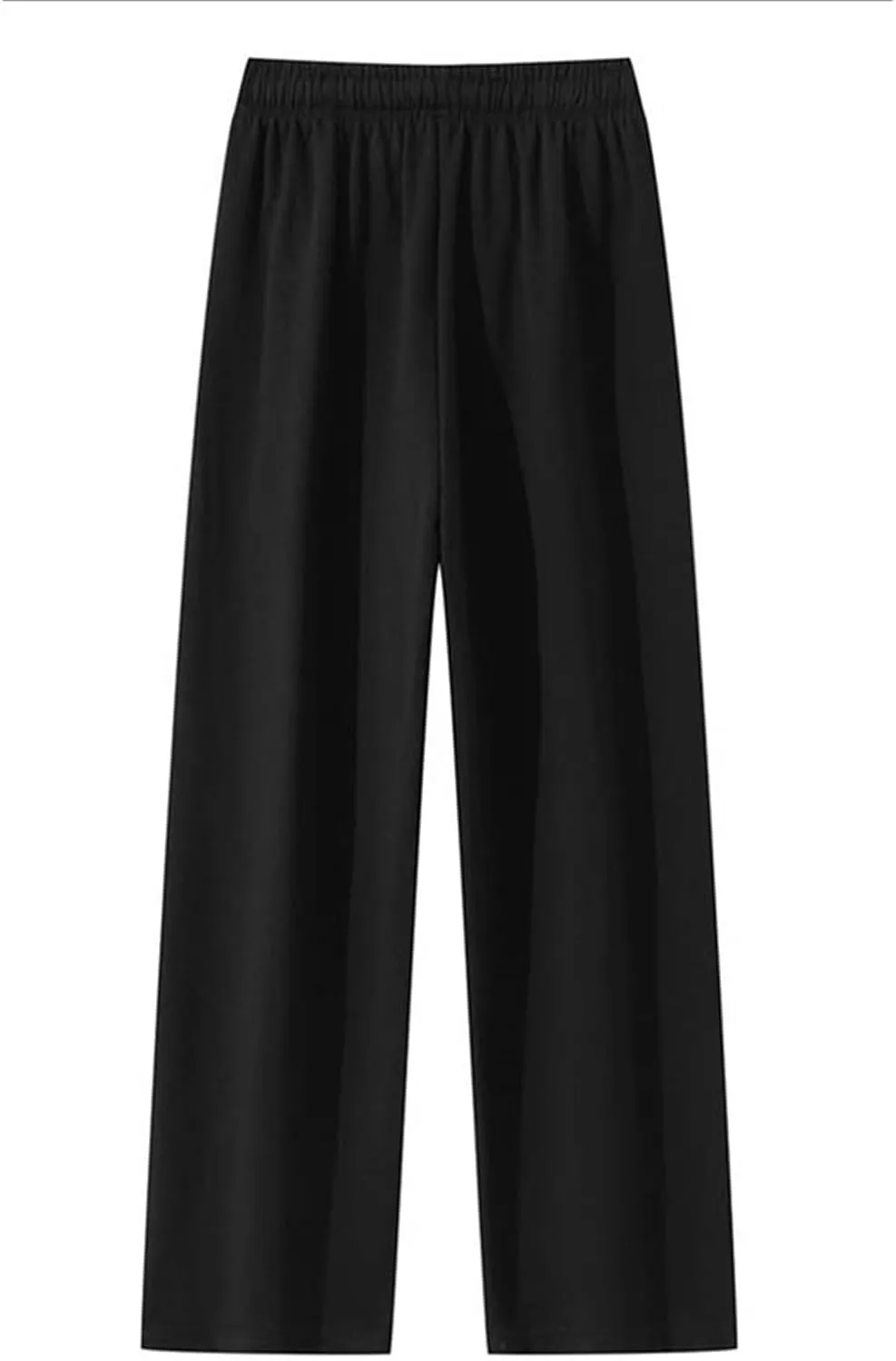 Mens Sweatpants Big and Tall Relaxed Fit Stretch Waist Joggers Plus Size Straight Wide Leg Drawstring Casual Baggy Trousers