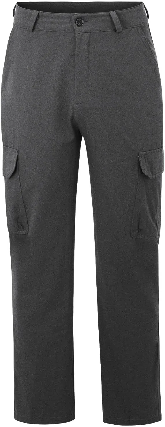 Men's Sweatpants Joggers with Pockets Baggy Elastic Drawstring Waist Baggy Trousers Lightweight Outdoor Workout Cargo Pants