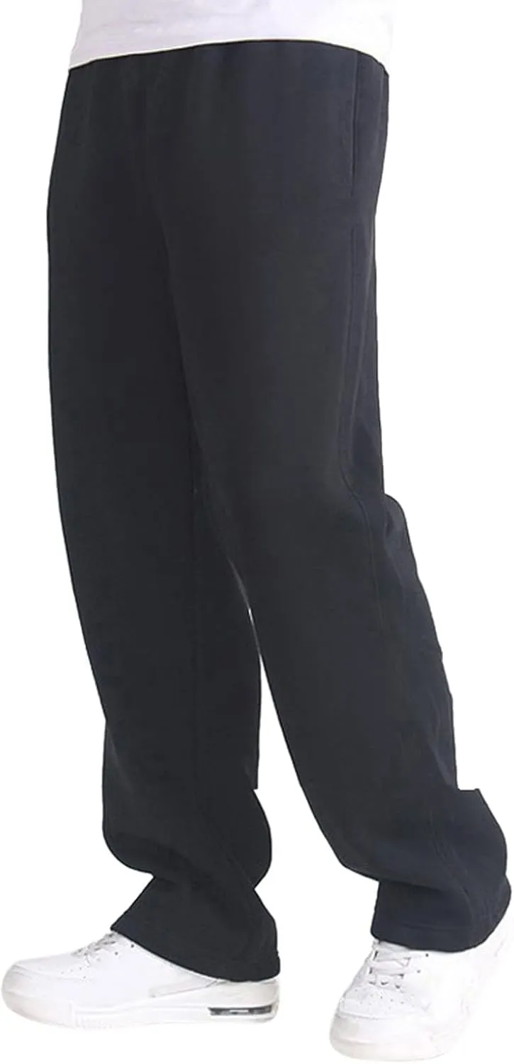 Mens Tracksuit Bottoms Pants Casual Stretchy Joggers Loungewear Sweatpant Loose Elastic Waist Cargo Pant