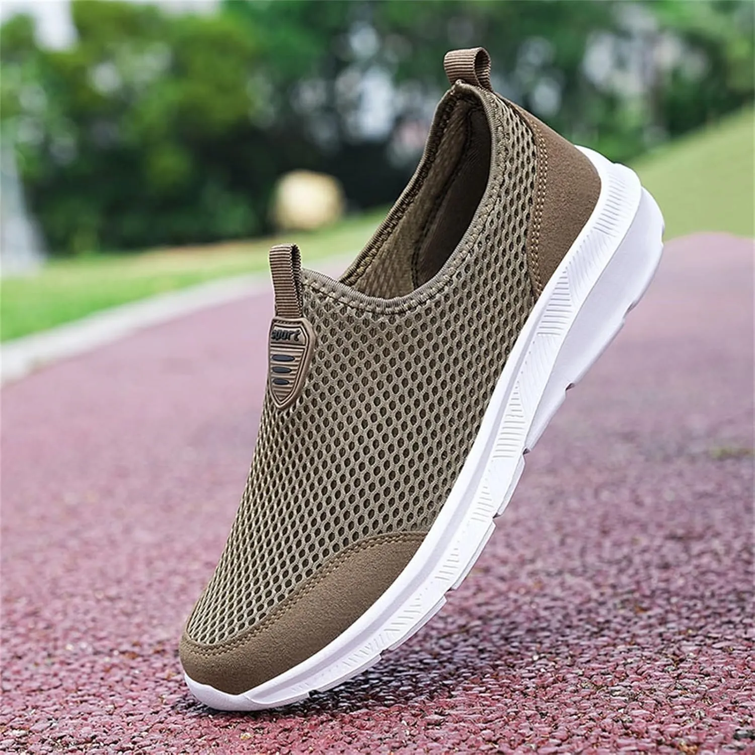 Mens Walking Shoes Men's Sneakers Shoe for Men Slip on Shoe for Men Breathable Mesh Sneaker