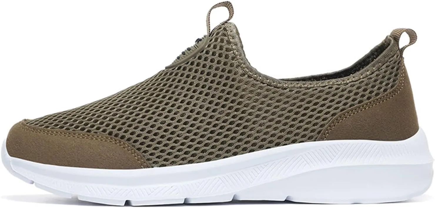 Mens Walking Shoes Men's Sneakers Shoe for Men Slip on Shoe for Men Breathable Mesh Sneaker