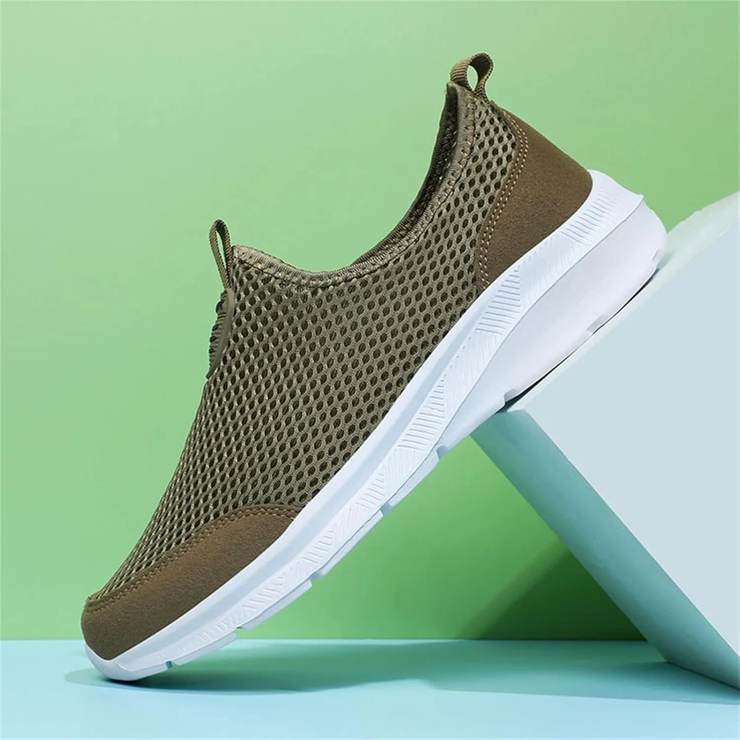 Mens Walking Shoes Men's Sneakers Shoe for Men Slip on Shoe for Men Breathable Mesh Sneaker