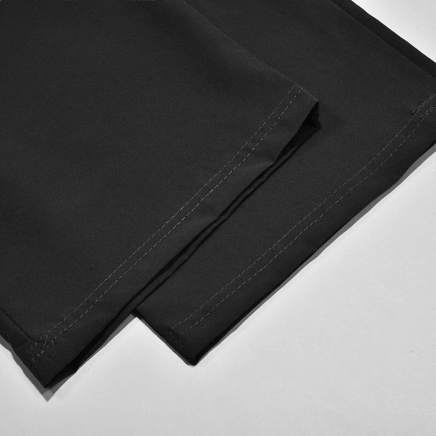 Mens Wide Leg Sweatpants Baggy Elastic Waist Drawstring Joggers Lightweight Plus Size Hiking Athletic Pants Casual Trousers
